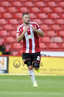 12 15 Prints: Michael Higdon's Thrilling Goal Celebration: A Memorable Moment from Sheffield United vs