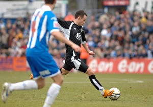 Images Dated 25th February 2008: Michael McIndoe in Action for Bristol City Against Colchester United