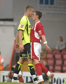 Bristol City V Sheffield United Prints: Michael McIndoe in Action for Bristol City Against Sheffield United