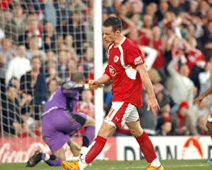 Michael McIndoe in Action for Bristol City Against Sheffield Wednesday