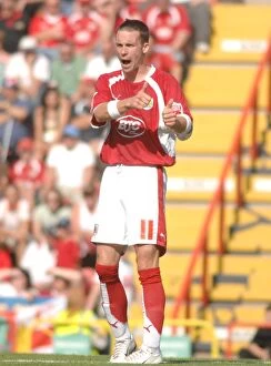 Images Dated 11th August 2007: Michael McIndoe in Action: Bristol City vs. QPR