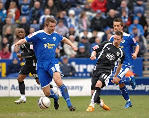Images Dated 8th March 2008: Michael McIndoe in Action: Leicester City vs. Bristol City