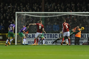 Michael Smith Scores for Swindon Town Against Bristol City, 15th November 2014