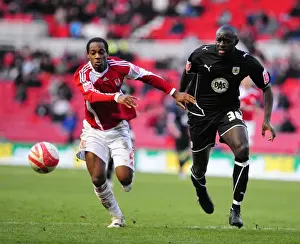 Middlesbrough V Bristol City Prints: Middlesbrough vs. Bristol City: A Football Rivalry - Season 09-10: The Clash Between Boro and The Robins