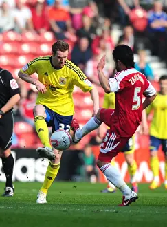 Middlesbrough V Bristol City Prints: Middlesbrough vs. Bristol City: Pearson Foul by Zemmama