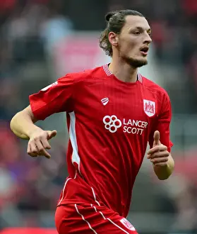 Bristol City V Fleetwood Town Prints: Milan Djuric in Action: Bristol City vs Fleetwood Town - FA Cup Third Round, Ashton Gate