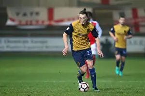 Fleetwood Town V Bristol City Prints: Milan Djuric of Bristol City in Action at Fleetwood Town's Highbury Stadium during the Emirates FA Cup Third Round