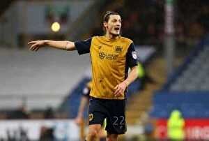 Images Dated 28th January 2017: Milan Djuric Scores for Bristol City Against Burnley in FA Cup Fourth Round, January 2017