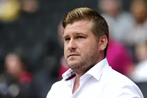 MK Dons V Bristol City Prints: Milton Keynes Dons vs. Bristol City: Karl Robinson Leads the Charge, 24/08/2013
