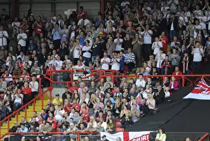 Bristol City V MK Dons Prints: Minutes Applause for Mark Saunders: Tribute at Bristol City vs MK Dons (September 27)