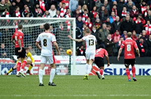 MK Dons V Bristol City Prints: MK Dons v Bristol City 070215