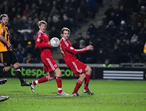 Moments Away: Stead and Pitman's Close Call with a Rose Cross - Hull City vs. Bristol City, Championship (18/12/2010)