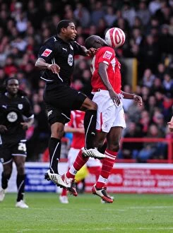 Nottingham Forest v Bristol City Collection: Moussi and Elliott: A Football Rivalry - Nottingham Forest vs. Bristol City