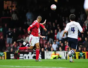 Narrowly Missed: Danny Haynes Headers Against Preston North End (Bristol City vs. Preston North End, Championship, 06/11/2010)