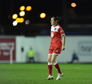 Natalia Pablos Sanchon in Action: Bristol Academy vs. FC Barcelona - Women's Champions League (BAWFC v FC Barcelona)