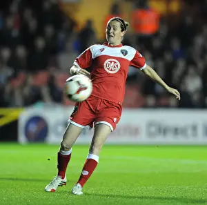 Natalia Pablos Sanchon of Bristol Academy in Action Against FC Barcelona - Women's Champions League