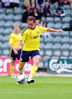 Plymouth Argyle V Bristol City Prints: Neil Kilkenny in Action for Bristol City: Plymouth Argyle vs. Bristol City