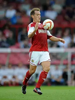Bristol City V Reading Prints: Neil Kilkenny in Action: Bristol City vs Reading Football Match