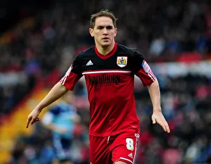 Neil Kilkenny of Bristol City in Action against Middlesbrough