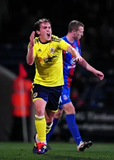 Neil Kilkenny of Bristol City in Championship Clash against Crystal Palace, 15/10/2011 - Editorial Use Only