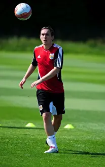 Neil Kilkenny of Bristol City: Focused during Pre-Season Training