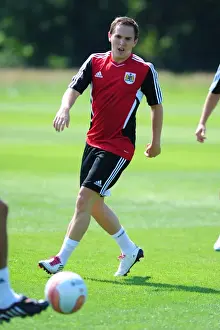 Neil Kilkenny of Bristol City in Pre-Season Training Focus