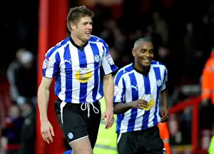 Bristol City V Sheffield Wednesday Prints: Neil Mellor's Euphoric FA Cup Goal for Bristol City vs Sheffield Wednesday (08/01/2011)