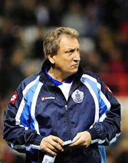 Images Dated 22nd October 2010: Neil Warnock Leads QPR Against Bristol City in Npower Championship Clash at Ashton Gate