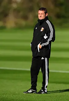 Derek McInnes Prints: New Assistant Manager Tony Docherty Begins Training with Bristol City FC at Ashton Gate Stadium