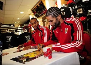 Player signing appearance Collection: New Faces: Player Signing Session, Bristol City FC - Season 10-11