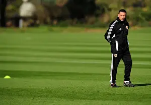 Derek McInnes Prints: New Manager Derek McInnes Begins Training with Bristol City at Ashton Gate Stadium (October 2011)