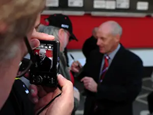 Manager Prints: New Manager Steve Coppell Embraces Ecstatic Bristol City Fans at Ashton Gate Stadium, 2010