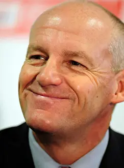 Manager Prints: New Manager Steve Coppell Kicks Off Championship Season at Ashton Gate Stadium (April 2010)