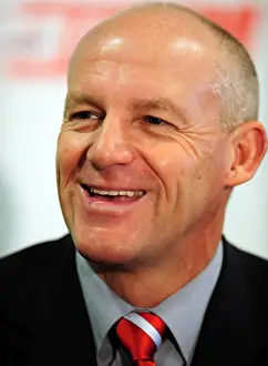 Manager Prints: New Manager Steve Coppell Kicks Off Championship Season at Ashton Gate Stadium (April 2010)