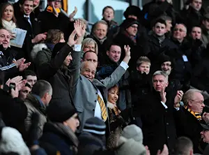 Hull City V Bristol City Prints: New Owners Assem and Ehab Allam Welcome Bristol City to KC Stadium