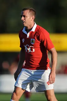 Weston V Bristol City Prints: New Signing Aaron Wilbraham in Action: Pre-Season Friendly vs. Weston Super Mare, 2014