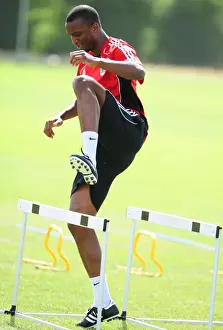 New Signing Kalifa Cisse in Action: Bristol City FC Pre-Season Training