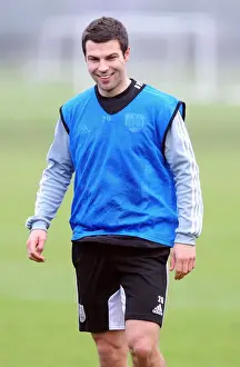 New Signing Richard Foster Joins Bristol City FC for First Training Session - January 2012