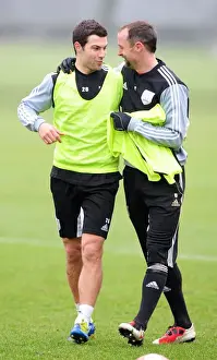 New Signing Richard Foster Kicks Off Training with Bristol City - January 2012