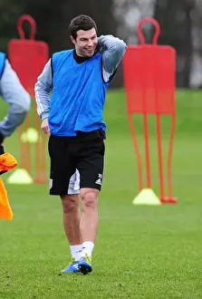 New Signing Richard Foster Kicks Off Training at Memorial Stadium with Bristol City