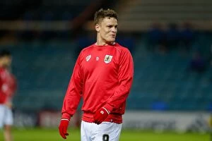 Images Dated 28th November 2014: Newly Signed Matt Smith Witnesses Peterborough United vs. Bristol City Debut