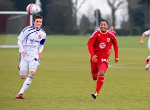 Bristol City Res V Swindon Res Prints: Nicky Maynard in Action for Bristol City: Reserves vs Swindon Reserves