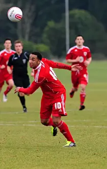 Bristol City Res V Swindon Res Prints: Nicky Maynard in Action: Bristol City Reserves vs Swindon Reserves