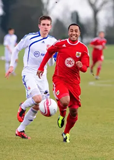 Bristol City Res V Swindon Res Prints: Nicky Maynard in Action: Bristol City vs Swindon Reserves
