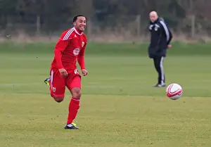 Bristol City Res V Swindon Res Prints: Nicky Maynard in Action: Bristol City vs Swindon Reserves