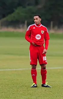 Bristol City Res V Swindon Res Prints: Nicky Maynard in Action: Bristol City vs Swindon Reserves