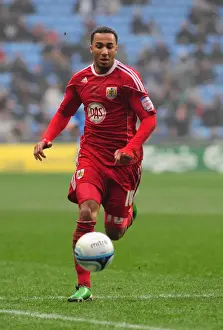 Coventry City V Bristol City Prints: Nicky Maynard Strikes for Bristol City in Coventry Championship Clash, 05/03/2011