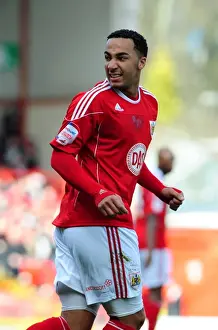 Nicky Maynard Strikes for Bristol City against Scunthorpe United, Championship 2010, Ashton Gate Stadium