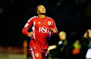 Leicester City V Bristol City Prints: Nicky Maynard's Brace: Championship Clash between Leicester City and Bristol City - 06/08/2011