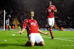 Bristol City V Southampton Prints: Nicky Maynard's Double